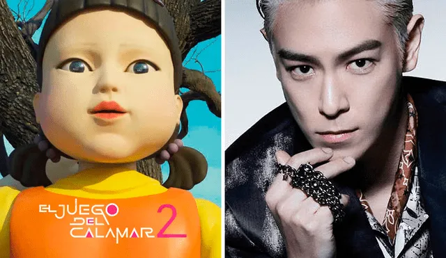 T.O.P, exintegrante de BIGBANG, continúa con su carrera actoral en "El juego del calamar 2". Foto: composición LR/Netflix/YG