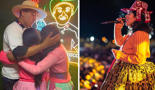 Hermanitas que imitan a Yarita Lizeth reciben ayuda. Foto: captura de El Rico Piura/Yarita Lizeth