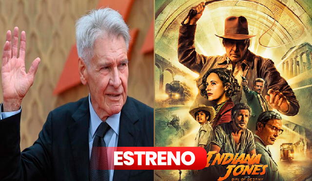 La última película de Harrison Ford como Indiana Jones se estrena hoy en cines y próximamente ONLINE. Foto: composición LR/Heraldo de Aragón/Lucasfilm