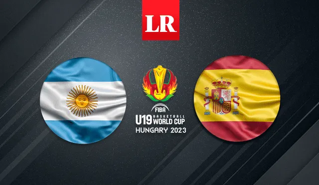 Sigue EN VIVO el partido entre Argentina vs. España Sub-19 por el Mundial de Básquet. Foto: Composición LR