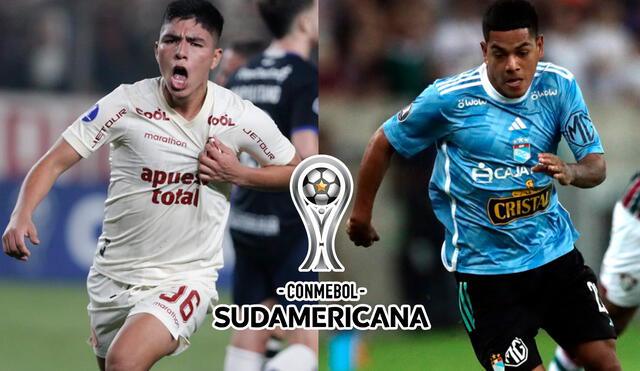 Universitario y Sporting Cristal ya jugaron alguna vez los octavos de final de la Copa Sudamericana. Foto: composición de Luis Jiménez/La República/EFE