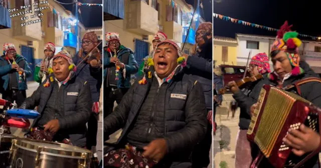 La agrupación de Cusco impresionó con la voz del músico. Foto: composición LR/TikTok/@ninamontbe