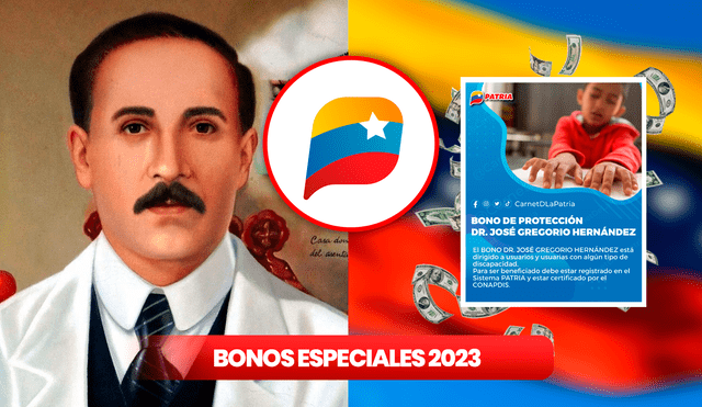 Este bono lleva el nombre del doctor José Gregorio Hernández. Foto: composición LR/Sistema Patria/BBC/Carnet de la patria/Economía Venezolana