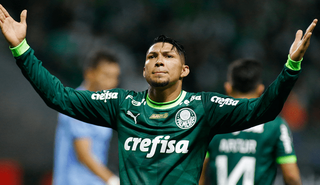 Palmeiras clasificó como líder del Grupo C a los octavos de final. Foto: AFP