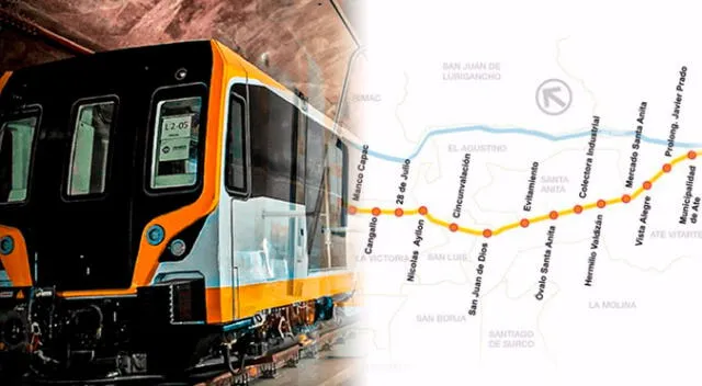La Línea 2 del Metro de Lima se estima inaugurarse a finales del 2023. Foto: composición GLR/MTC