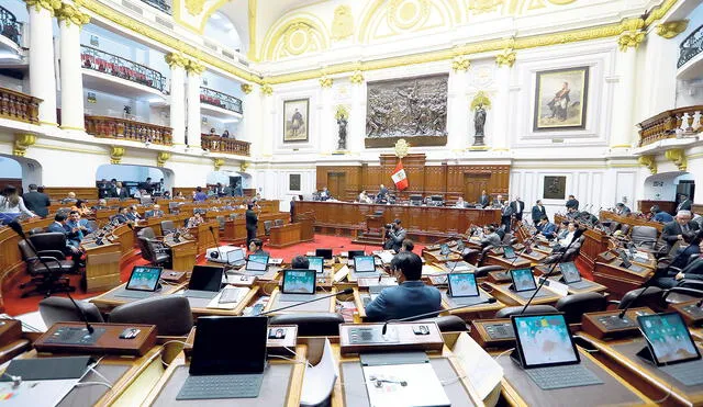 Sin oídos. Demostrando que pidió informes por cumplir, el Congreso siguió adelante con la ley que modifica la colaboración eficaz pese a las advertencias. Foto: difusión