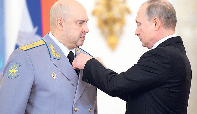 Condecorado. El propio Vladimir Putin lo condecoró luego de haber capturado la ciudad de Severodonetsk, en Ucrania. Foto: AFP