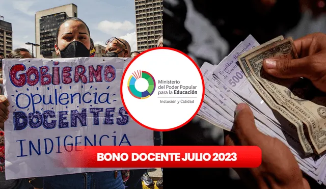 MPPE brindará bonos docentes en julio. Foto: composición LR/El Nacional/Diario Las Américas/MPPE