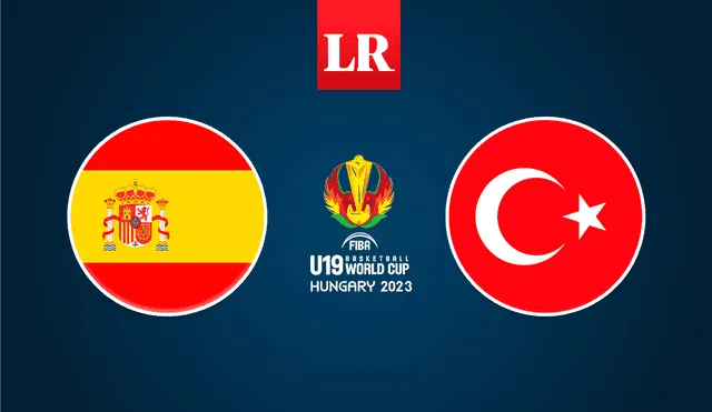 Sigue EN VIVO el partido entre España y Turquía por las semifinales del Mundial sub-19 de básquet. Foto: composición LR