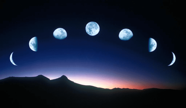 La Luna posee distintas fases a medida que gira alrededor de la Tierra y la luz incide de forma distinta sobre su superficie. Foto: Flickr