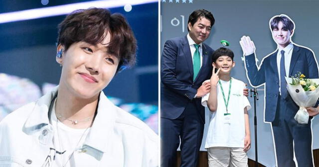 J-Hope de BTS fue homenajeado por organizaciones que luchan por los niños. Foto: composición LR/Naver