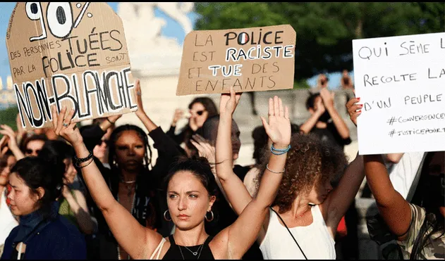 La muerte de Nahel M, cuya familia es oriunda de Argelia, agitó el debate sobre la violencia policial en Francia. Foto: EFE