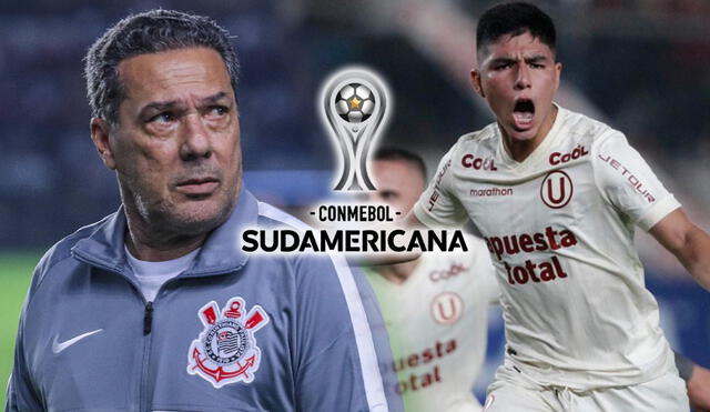 Universitario vs. Corinthians se enfrentan por los playoffs de la Copa Sudamericana 2023. Foto: composición GLR
