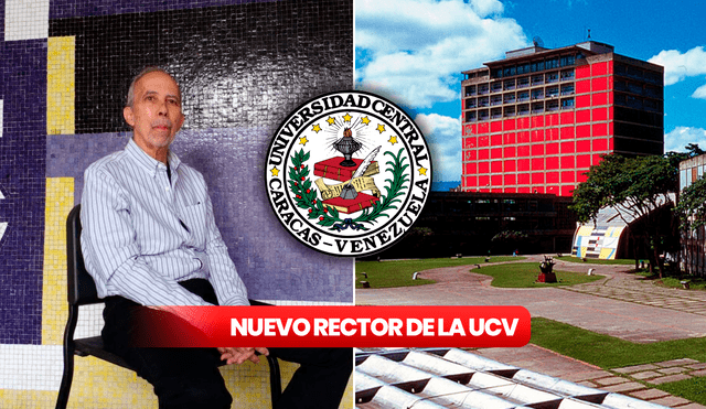 Víctor Rago será el rector de la UCV hasta el 2027. Foto: composición LR/Contrapunto.com/Meel/Wikipedia