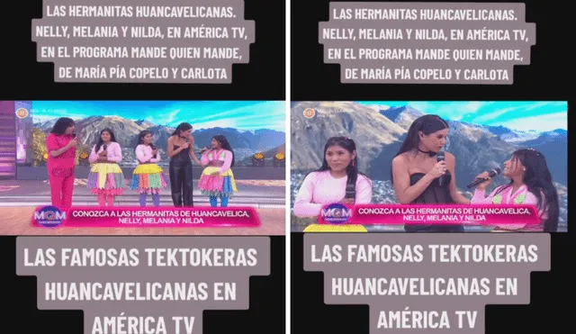 Yarita Lizeth expresó su deseo de conocer a las hermanas huancavelicanas. Foto: captura de video/@wilsell/TikTok - Video: @wilsell/TikTok