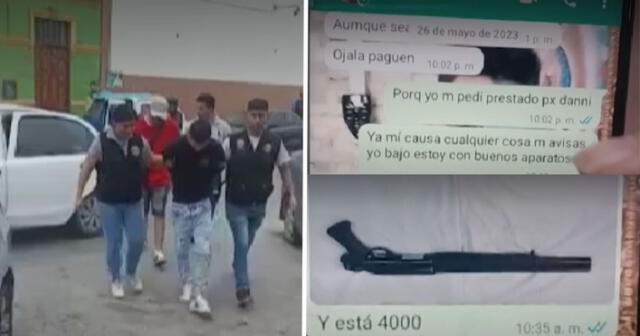 El hallazgo se dio tras la detención de dos sicarios en el Callao. Foto: captura de "América noticias". Video: "América noticias"