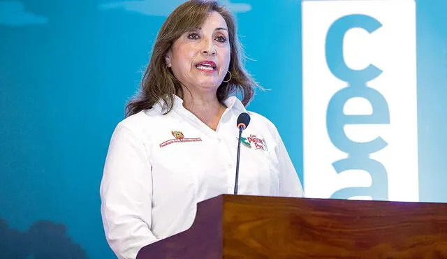 Dina Boluarte guarda silencio sobre la ley que limita la colaboración eficaz que aprobó el Congreso de la República. Foto: Presidencia