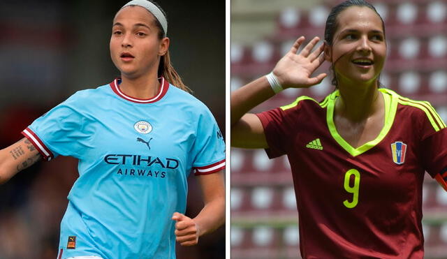 La selección de Venezuela femenina va, de la mano de Deyna Castellanos, hacia la medalla de oro. Foto: composiciónLR/Conmebol/ESPN