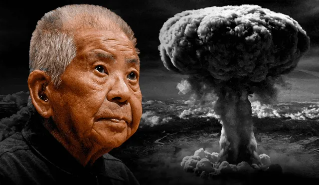 El hombre estuvo presente en las detonaciones de las dos bombas en Japón. Foto: composición LR