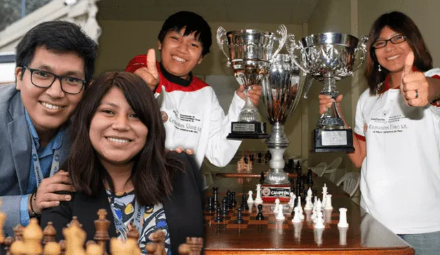 Deysi y Jorge Cori han ganado muchos títulos como ajedrecistas. Foto: composición LR/ Andina