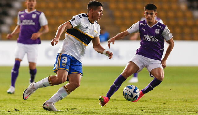 Boca Juniors vs. Defensor Sporting están jugando por el grupo C de la Copa Libertadores sub-20. Foto: Defensor