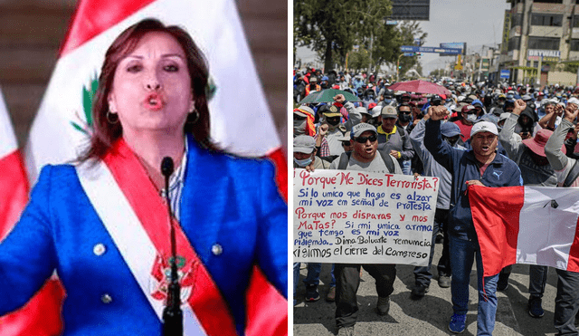 Dina Boluarte rechazó la tercera Toma de Lima; sin embargo, los gremios continúan con los preparativos para el 19 de julio. Foto: composición de Fabrizio Oviedo/LR/LR/difusión