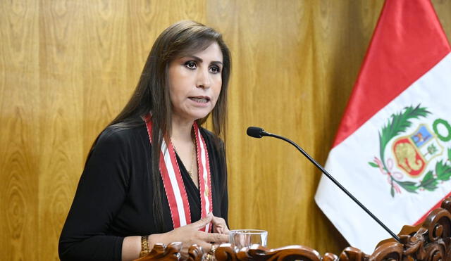 Patricia Benavides hizo un balance en su primer año de gestión a cargo del Ministerio Público . Foto: difusión