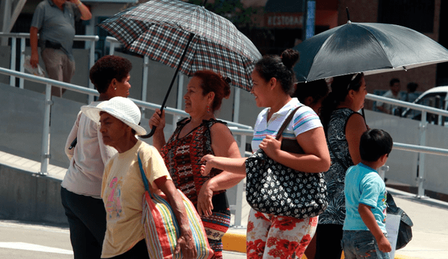 Invierno cálido persiste en Lima. Foto: Andina