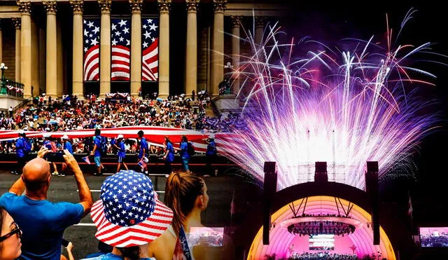 Alrededor de todo Estados Unidos, millones de personas celebran el 4 de julio. Foto: composición LR/Washington Post/EFE -  Video: Uno TV