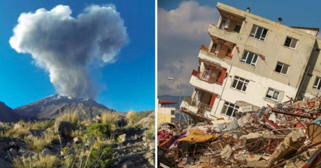 El proceso eruptivo de un volcán provoca sismos de menor magnitud. Foto: La República/Independent