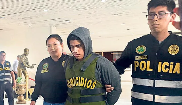 Acusado. Geancarlos Peralta niega los cargos, pero no explica por qué dejó sola a su bebé. Foto: difusión