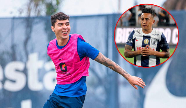 Christian Cueva asistió a los entrenamientos de los íntimos en EGB. Foto: Alianza Lima