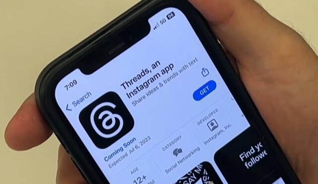 Threads estará disponible en más regiones el 6 de julio. Foto: Bloomberg