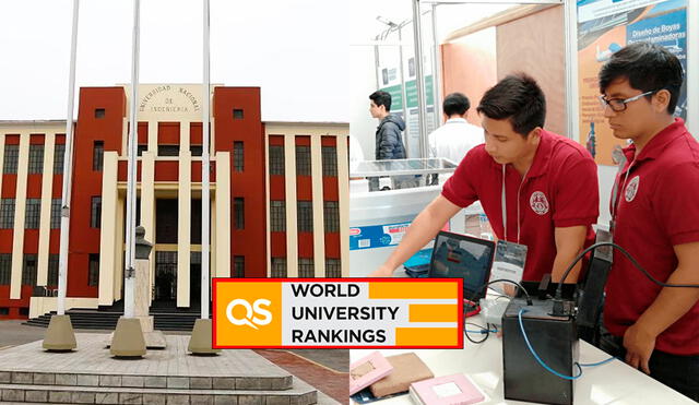 UNI y otras universidades públicas del Perú se encuentran en el ranking mundial QS 2024. Foto: composición LR/UNI/VRI UNI/PG edu