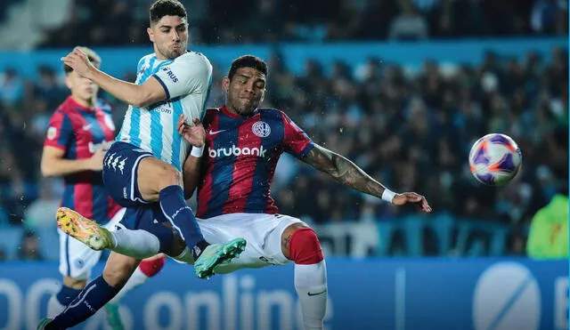 Racing y San Lorenzo empataron en el Cilindro de Avellaneda por la liga argentina. Foto: Racing