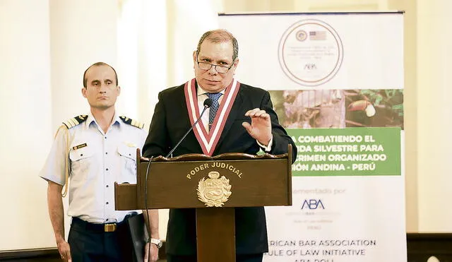 Javier Arévalo negó presiones para emitir su voto sobre pronunciamiento del caso de Zoraida Avalos. Foto: Poder Judicial – Vídeo: Exitosa