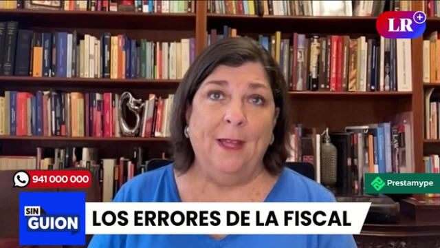 Rosa María Palacios enlista las acciones más cuestionadas de Patricia Benavides y habla sobre ellas. Foto/Video: LR+