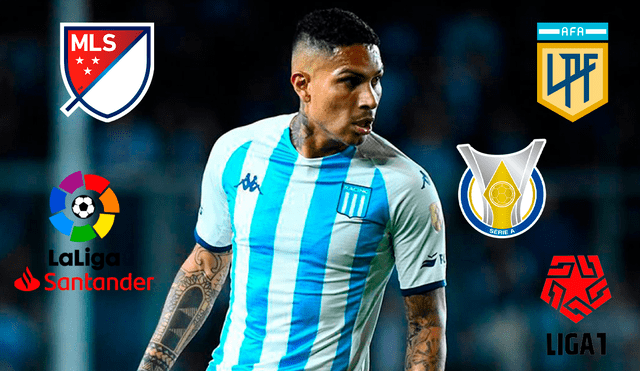 Paolo Guerrero ha jugado en la Bundesliga, Brasileirao y la Liga Profesional Argentina. Foto: composición LR