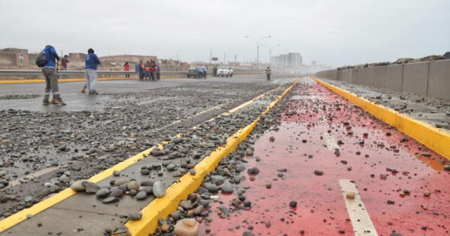 La vía estará cerrada hasta el 9 de julio. Foto: Andina