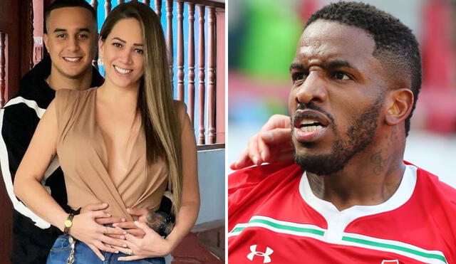 Melissa Klug puso una medida cautelar de embargo contra Jeffeson Farfán por una deuda de 47.000 dólares. Foto: composición LR/Melissa Klug/Instagram/TransferMarket