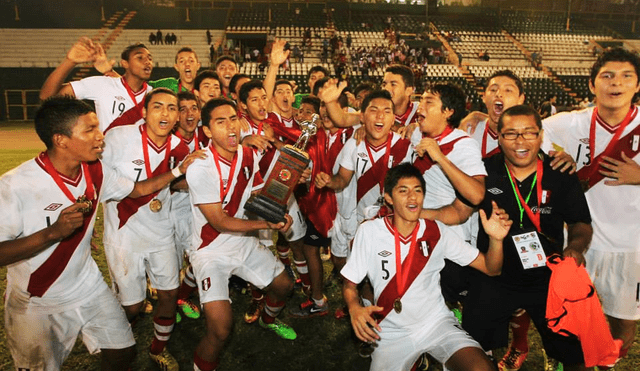 ¿Qué pasó con la selección peruana que ganó el Sudamericano Sub-15 2013? Foto: Diario El Deber