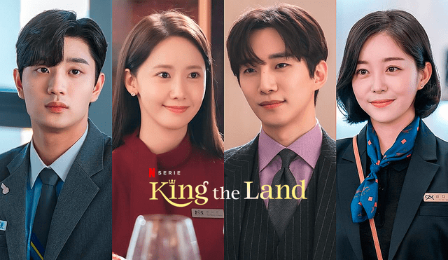 Reparto del k-drama "King the land" con Yoona y Junho. Foto: composición LR/JTBC