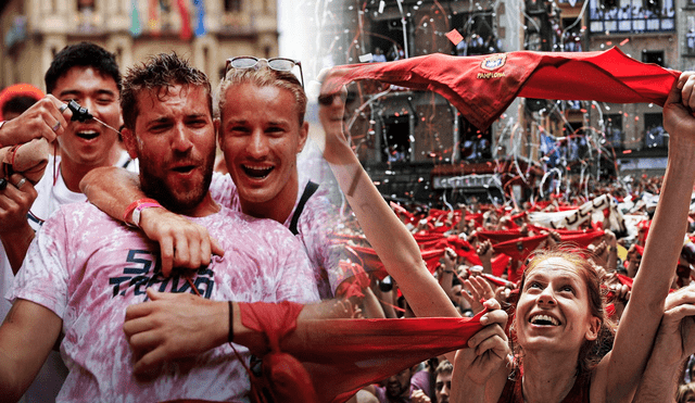 Las Fiestas de San Fermín 2023 iniciaron hoy. Foto: Composición LR/ElHuffPost/El Mundo