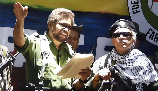 Luciano Marín Arango, conocido en la insurgencia como Iván Márquez, murió a los 68 años, según fuentes de la inteligencia en Colombia. Foto: AFP - Video: Canal1/YouTube