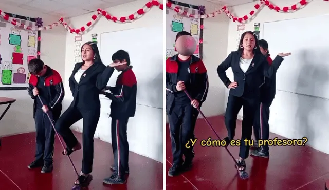 Los usuarios de TikTok también felicitaron a la maestra por el Día del Maestro. Foto y video: @luzmi.ha.13/TikTok