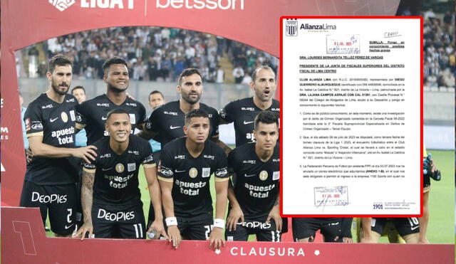 Alianza Lima emitió un comunicado en la previa del duelo ante Sporting Cristal. Foto: La República/Luis Jiménez