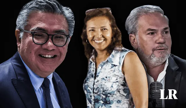 César Nakazaki indicó que Pilar Tijero, prima de Mauricio Fernandini, sería "víctima" de una campaña de desinformación. Foto: composición LR César Nakazaki indicó que Pilar Tijero, prima de Mauricio Fernandini, sería "víctima" de una campaña de desinformación. Foto: composición LR