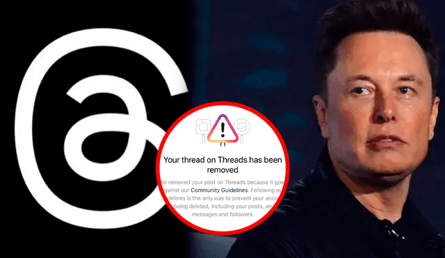 Elon Musk se pronuncia tras el lanzamiento oficial de Threads de Meta. Foto: composición LR/Threads/AFP