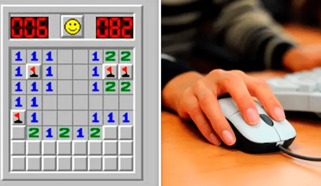 Buscaminas fue uno de los primeros juegos que se implementaron en las computadoras. Foto: composición LR/Windows/Webneel