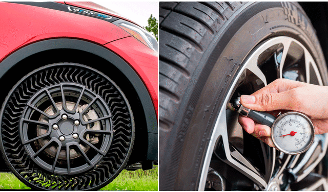 Los neumáticos que no tienen aire fueron diseñadas en el 2019. Foto: Michelin/ Todomotor